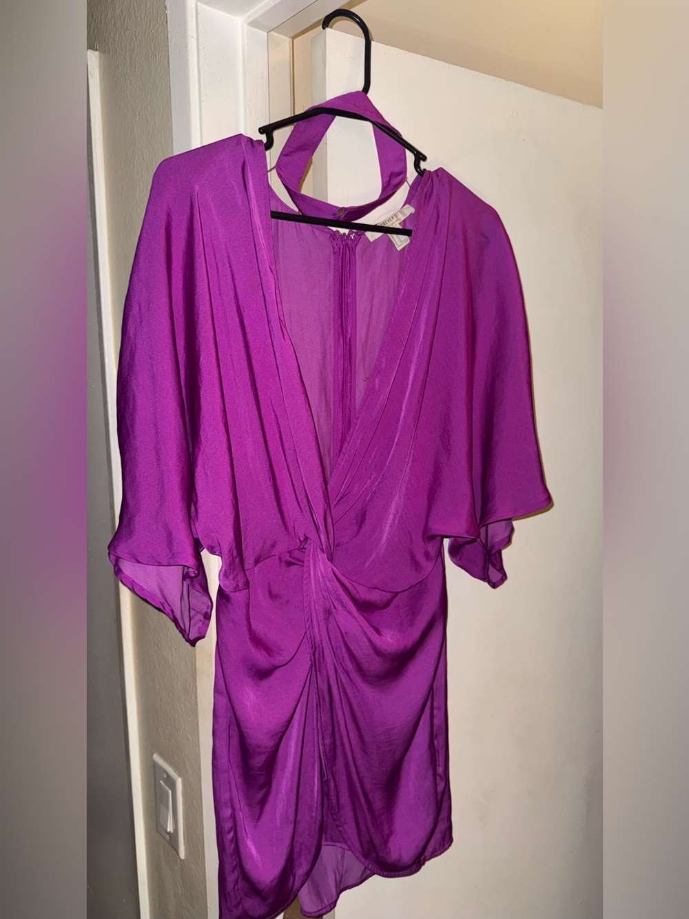Forever 21 Purple Satin Dress